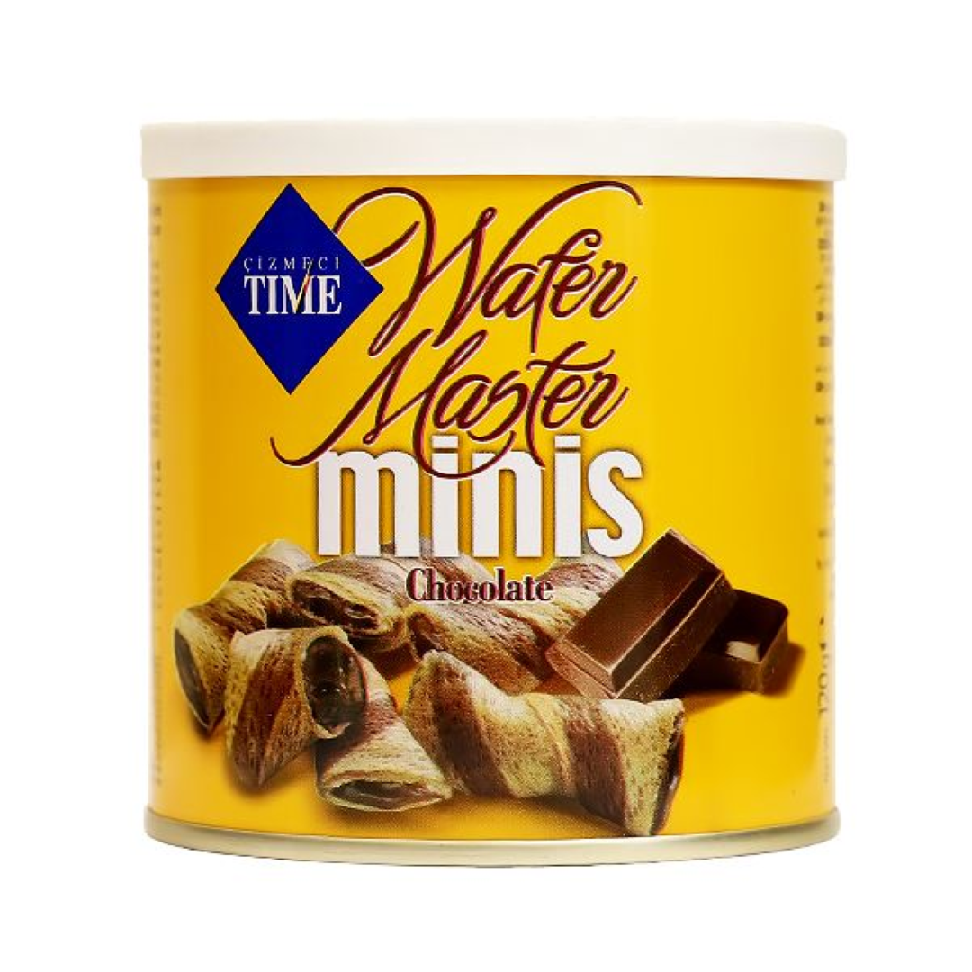 WAFER MASTER MINIS CHOCOLATE CREAM TIN 120G